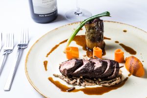 Venison Food Photography at Hotel Van Dyk in Derbyshire
