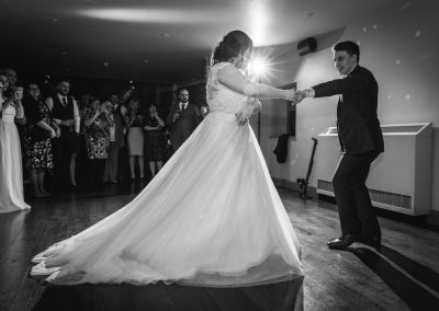 First dance at The Ashes Country House wedding venue